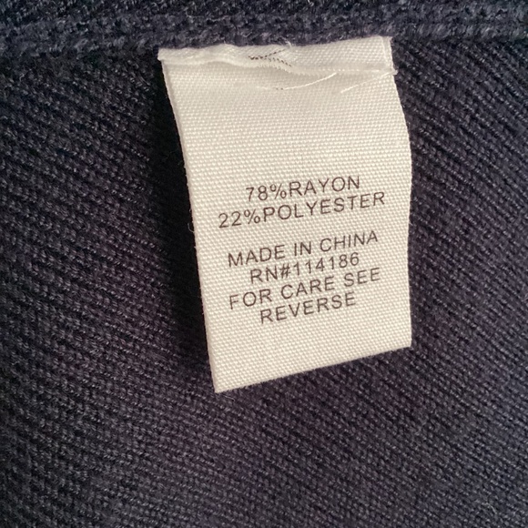 89TH + MADISON PLUS 3X V NECK SWEATER PULLOVER ASYMMETRICAL COLORBLOCK TEAL NAVY - Picture 10 of 11